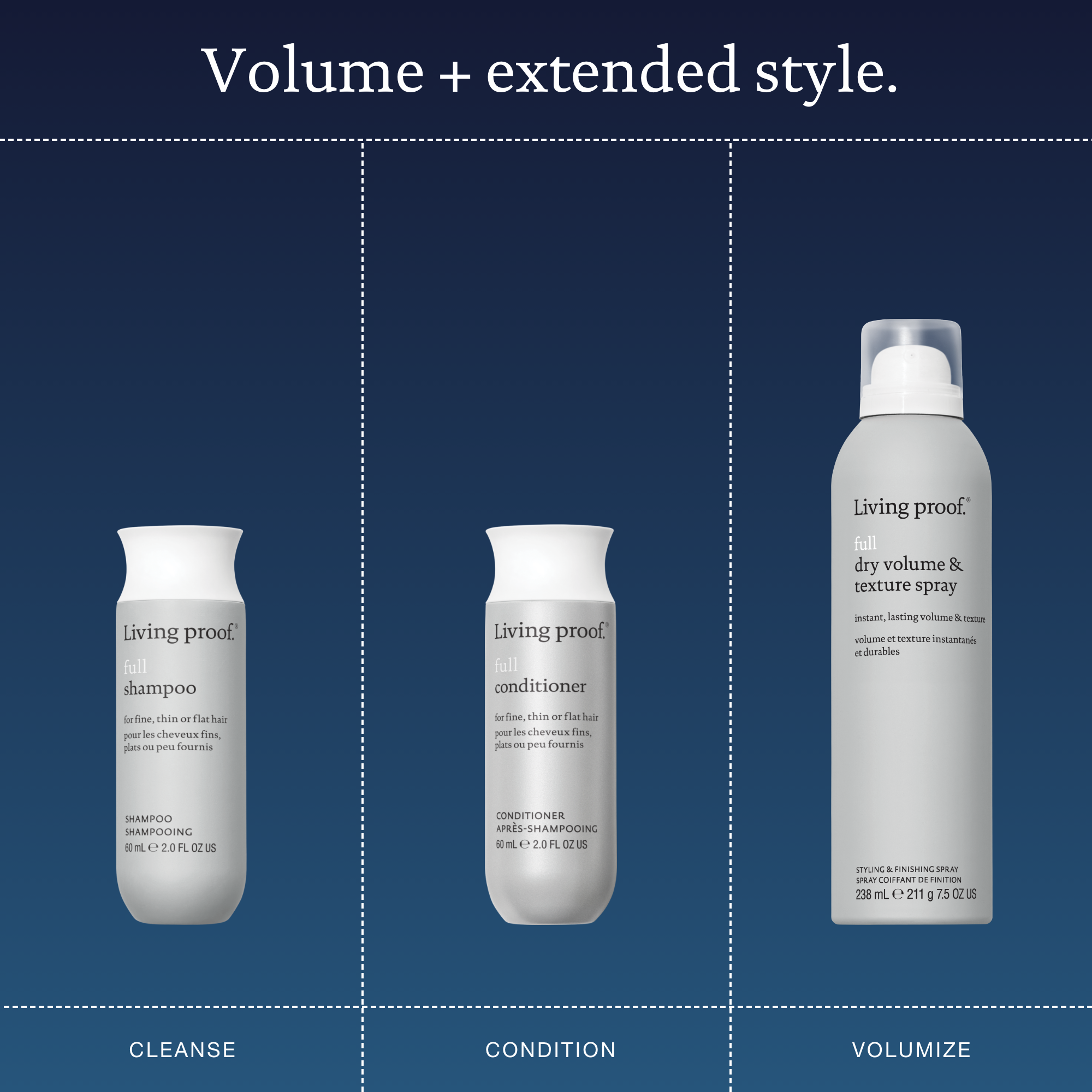 Lasting Volume + Style Holiday Kit