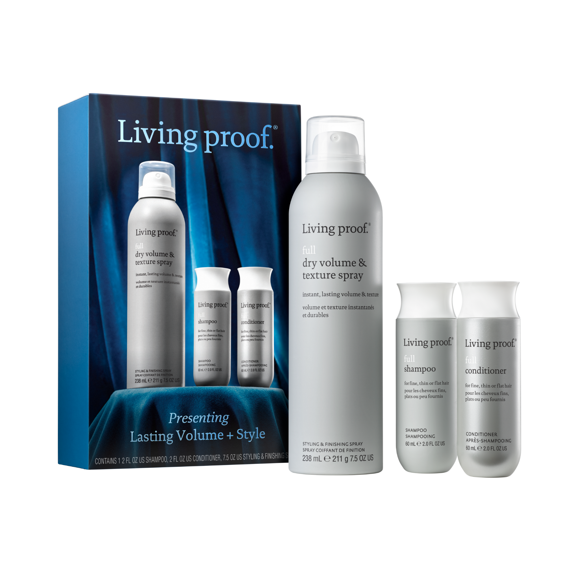 Lasting Volume + Style Holiday Kit