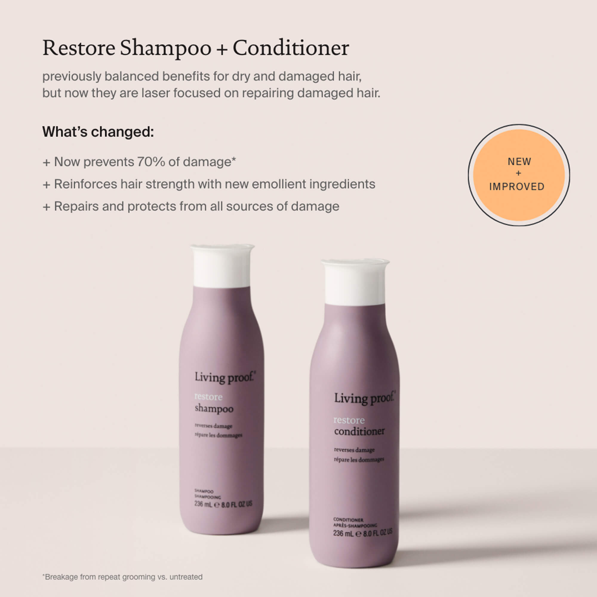 Restore Repair Shampoo & Conditioner Bundle